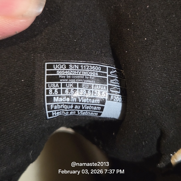 Ugg Sidnee Waterproof Boots Leather Designer Winter Platform Grunge #12 - Picture 14 of 15